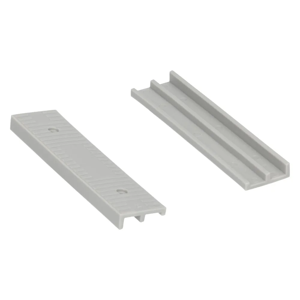 KEGGEN 24 MM BREED  8 / 4 MM GRIJS  PER 100 STUKS